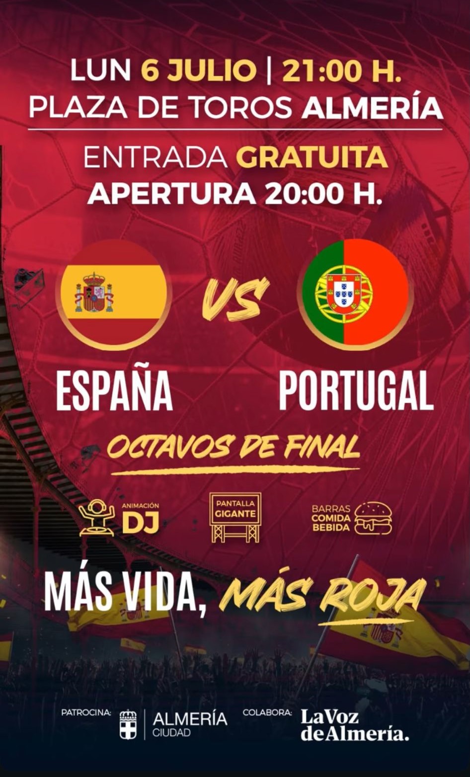 Espa&ntilde;a vs Portugal